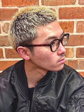 ヒロギンザ 銀座一丁目店(HIRO GINZA) 【ブリーチ】ハードツイストスパイラル×短髪ショート