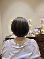 エルサフィロ ヨドヤバシ(el zafiro yodoyabashi) 【el zafiro yodoyabashi】大人女性ミニグラデーションボブ