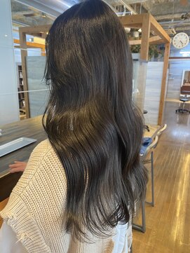 コルク バイ マグ 松本駅前(COLK by Mag) ◎透明感ラベンダーアッシュ艶カラー×ロング