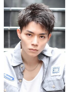 クーエフー(coo et fuu) アップバンク爽やかショートツーブロックナチュラルパーマ