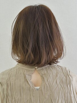 黒髪/クラゲヘアー/オリーブグレー/小顔/ココアベージュ