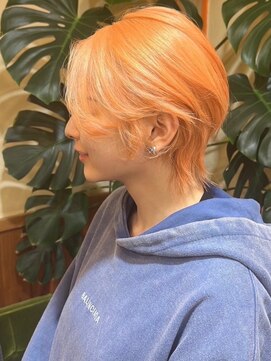 ネハス 名古屋栄店(nehus.) ブリーチ/クラゲヘアー/小顔に見せるヘア/ココアベージュ