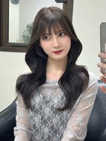 クレム 博多駅店(ChLem) ミディアムレイヤー 艶カラー 顔まわり髪質改善 博多美容室