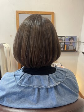 ステップ ヘア(step hair) ヘアケア重視ボブ