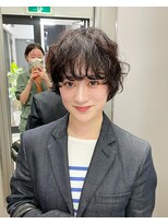 ナループロア ルームー(Nalu pu loa ROOMOO) 丸みショートレイヤーパーマ