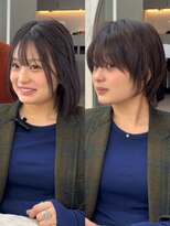 マウル ナゴヤ 名駅(MAEUL NAGOYA)&nbsp;似合わせカット　外はねショート　くびれショート