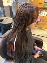 ネスタ ヘアー グラウンド(NESTA hair ground) ラベンダーグレージュレイヤーカット