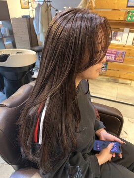 ネスタ ヘアー グラウンド(NESTA hair ground) ラベンダーグレージュレイヤーカット