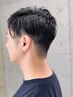 【頭皮のべたつきに】メンズカット＋スカルプヘッドスパ＋￥13500→￥12000