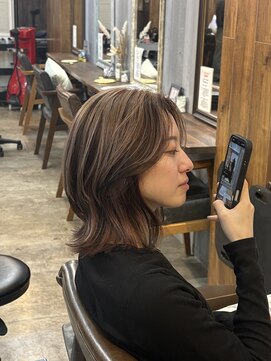 ギフト ヘアー サロン(gift hair salon) ローライトミディアムレイヤー