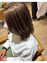 デュデュ フィガロ(DOU*DOU FIGARO) 白髪ぼかしバレイヤージュ 4.29.1イメチェン