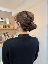 アト(Ato.) シニヨンhair arrange【向】【Ato.明石】