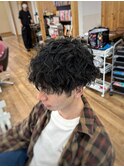 【山本智文】シャドウパーマツイストスパイラルパーママッシュ