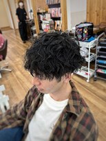 コモレビ(komorebi) 【山本智文】シャドウパーマツイストスパイラルパーママッシュ