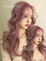 イェッカ パビル(YECCA pabil)&nbsp;色落ちホワイトのペールピンク