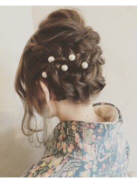 シェア(SHARE hair make works) 【SHARE】★着物ヘアアレンジ★