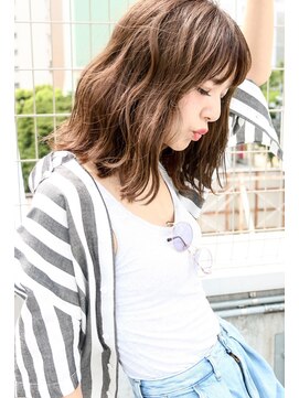 アグ ヘアー ループ 矢場町店(Agu hair loop) 切りっぱなしウェーブ(豊田翔平)