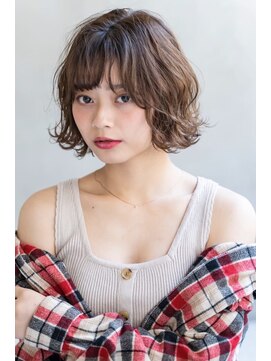 テイラー(Taylor) Taylor☆大宮 外ハネウェーブ×ブラウンベージュ