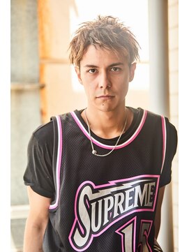 メンズサロンドットリアン(dot. lien) 【men’s salon dot. Tokyo】太メッシュ×ショートツイスト