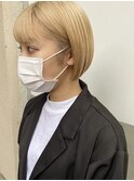 首周りスッキリ◎ミニボブ