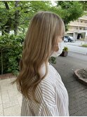 初ブリーチにもおすすめ◎ミルクティーベージュ