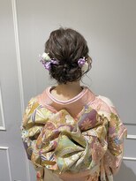 ネオリーブギンザ 銀座店(Neolive GINZA)&nbsp;振袖ヘアアレンジ