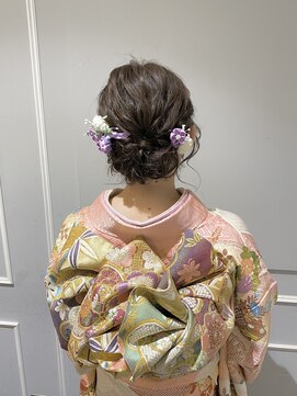 ネオリーブギンザ 銀座店(Neolive GINZA) 振袖ヘアアレンジ