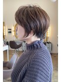 大人丸みショート