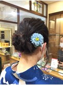 浴衣　ヘアーアレンジ　Neolive capu町田店