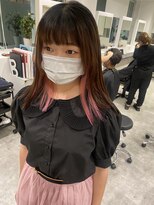 カラ ヘアーサロン(Kala Hair Salon) インナー　桜ピンク