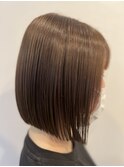 ショコラベージュの愛されボブ