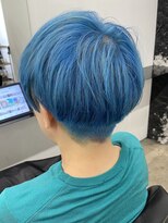 ココ 本八幡(KOKO)&nbsp;□デザインカラーレイヤーカットウエットヘアメンズライク