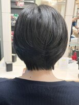 ヘアークリアー 春日部 大人可愛いミセス丸みショート/首元スッキリ/30代40代50代