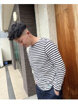 ツネ ヘアアンドヘッドスパ(TsuNE hair&head spa) ナチュラルフェード　刈り上げショート