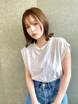 レーヴバイロンド 仙台(Reve by Lond)&nbsp;顔まわり韓国風カット　ボブ　前下がり　切りっぱなし