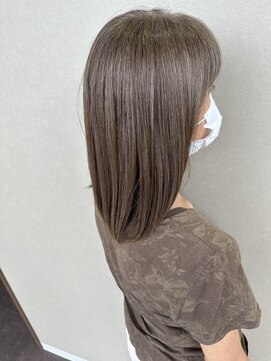 ラブズラフズ 下上津役店 (Loves Laughs) 白髪ぼかし×グレージュ♪