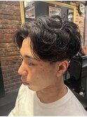 無造作パーマ