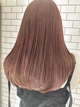 トリッカ 代官山(tricca) 髪質改善トリートメント/艶ピンクベージュ/オージュア