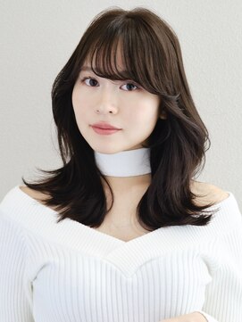 ミンクス渋谷スマートサロン(MINX shibuya smart salon) イメチェンヘアスタイル ハッシュカット フルバング 似合わせ