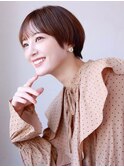 大人可愛い20代30代40代イメチェン似合わせカットショートヘア