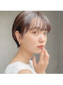 小顔ショート/マッシュショート/似合わせカット/ショートヘア