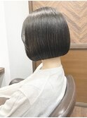 内巻きボブスタイル