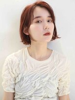 ヘアリゾート粋 新宿三丁目本店&nbsp;【新宿三丁目】ショートボブ/ブラウンレッド