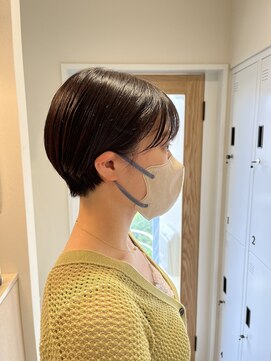 キートスバイガーランド (Kiitos by Garland) 大人可愛い小顔マッシュショート/ベージュカラー/吉祥寺