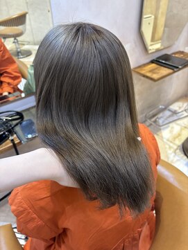 ロンドローズ 名古屋(Lond damaskRose) 顔周り ダブルカラー 名駅 ブリーチ 髪質改善 ボブ 韓国558