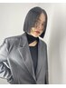 (全員)カット+顔周り縮毛矯正￥12,100～