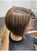 【30代、40代、50代オススメ】＊白髪ぼかしハイライト