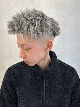 ルースト 西院店(ROOST) パイルツイスト×ホワイトハイライト