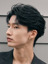 フィフス 仙台(fifth)&nbsp;仙台ニュアンスパーマセンターパートフェザーパーマ毛流れパーマ