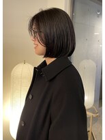 カシ 中目黒(CASI)&nbsp;顎下ボブ/前髪なし/伸ばし途中